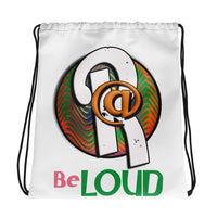 Drawstring bag/Be Loud/Green