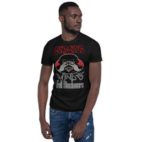 Short-Sleeve Unisex T-Shirt/Conscious Minds/Red/Full Disclosure