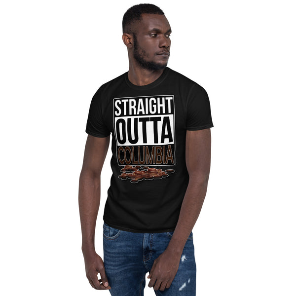 Short-Sleeve Unisex T-Shirt/Straight Outta Columbia