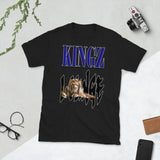 Short-Sleeve Unisex T-Shirt/Kingz Lounge Blue