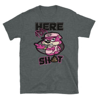 Short-Sleeve Unisex T-Shirt/Here 4da Shit/Pink