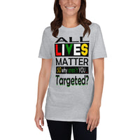 Short-Sleeve Unisex T-Shirt/Targeted