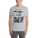 Short-Sleeve Unisex T-Shirt/4da Come Up/Black