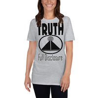 Short-Sleeve Unisex T-Shirt/The Truth/Black