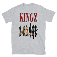 Short-Sleeve Unisex T-Shirt/Kingz Lounge Red