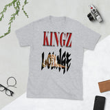 Short-Sleeve Unisex T-Shirt/Kingz Lounge Red