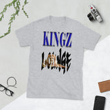 Short-Sleeve Unisex T-Shirt/Kingz Lounge Blue