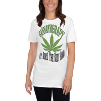 Short-Sleeve Unisex T-Shirt/Cannatherapy-It Does The Body Good