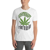 Short-Sleeve Unisex T-Shirt/Cannatherapy-It Does The Body Good