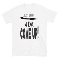 Short-Sleeve Unisex T-Shirt/4da Come Up/Black