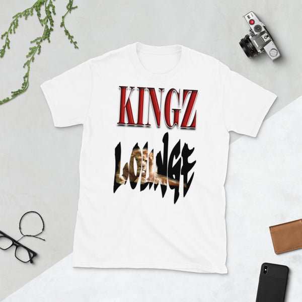 Short-Sleeve Unisex T-Shirt/Kingz Lounge Red