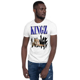 Short-Sleeve Unisex T-Shirt/Kingz Lounge Blue