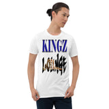 Short-Sleeve Unisex T-Shirt/Kingz Lounge Blue