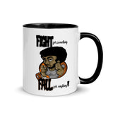 Mug with Color Inside/Fight or Fall