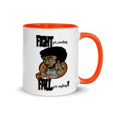 Mug with Color Inside/Fight or Fall
