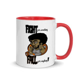 Mug with Color Inside/Fight or Fall